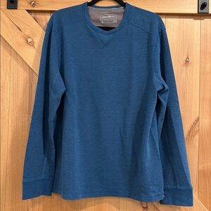Eddie Bauer crewneck, thermal pullover